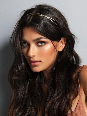 The Hair Edit Carved Chaplet Headband NWT